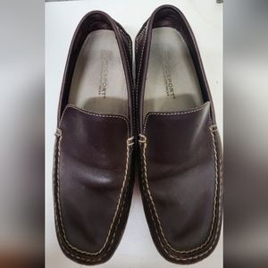 Leather dress shoes